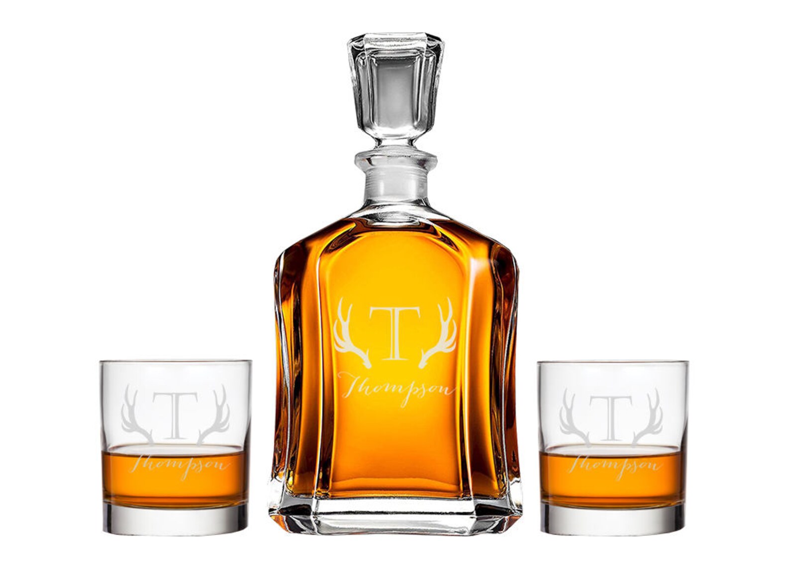 Groomsmen Gift Whiskey Decanter Custom Decanter Etsy