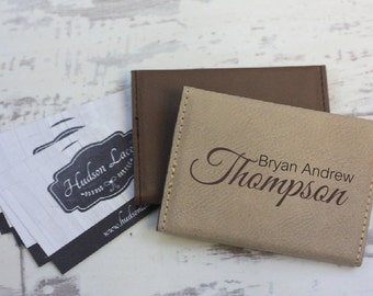 Engraved Business Card Holder, Personalized Business Card Holder, Business Card Holder, Corporate Gifts, Boss Gift, Fathers Day Gift, Gift