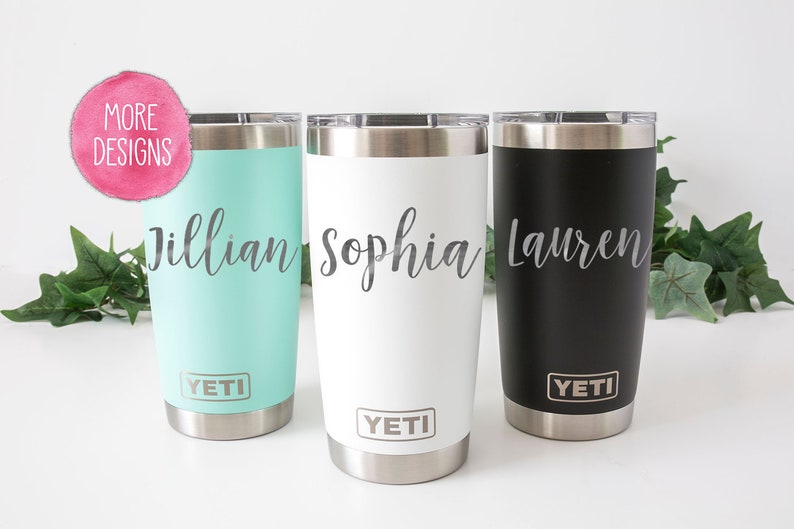 Personalized White Yeti Realtor 20oz Tumbler (w/Yeti options)  - 85 themes for sports, jobs, hobbies, celebrations - shop us for tumbler,  decanter, coasters, beer mug - Customized: Tumblers & Water Glasses