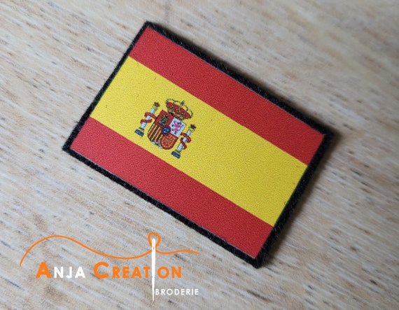 Embroidered Thermoadhesive Patch – Sardinia Flag Badge – Iron-On