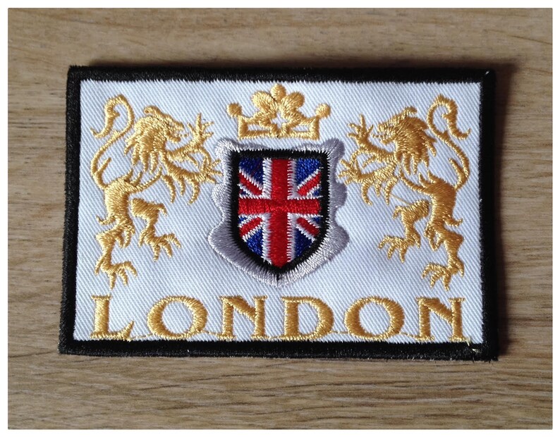 sewing or paste patch Flag LONDONLondon Heatstick