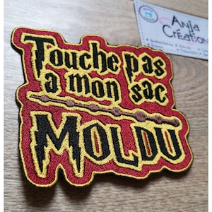 Large &quot;Don&#39;t touch my Muggle bag&quot; badge