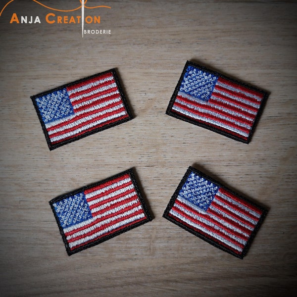 Mini US Flag Crest USA 3.5 cm