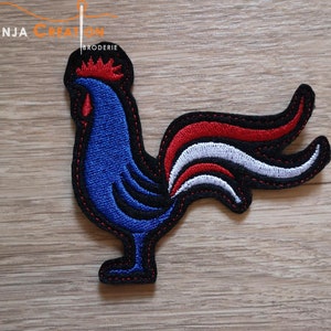 écusson patch Coq Français France Cocorico image 4