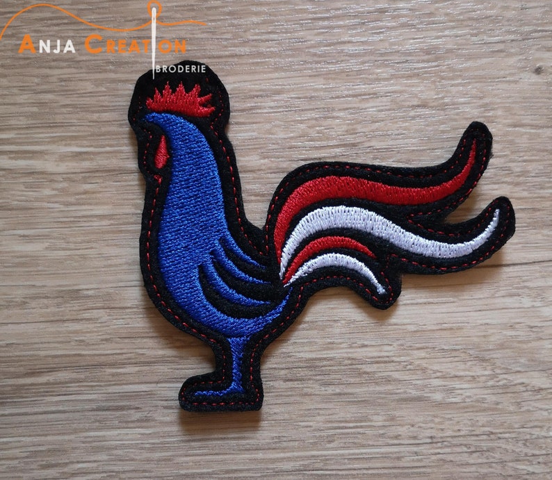 écusson patch Coq Français France Cocorico image 4