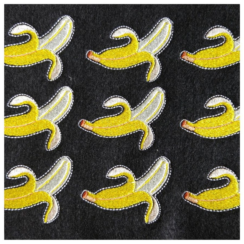 écusson Patch Thermocollant Banane Collection Pop Art image 3