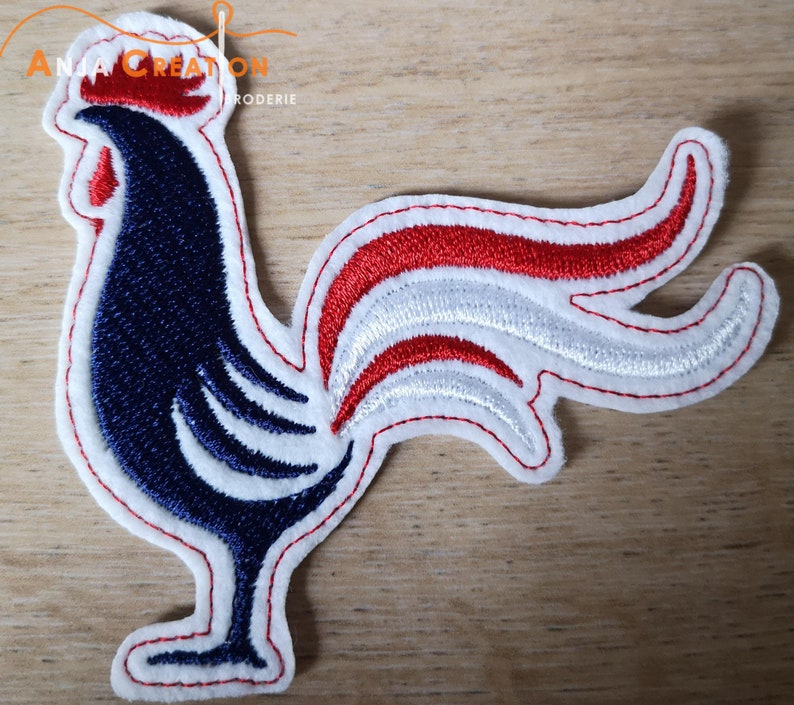 écusson patch Coq Français France Cocorico image 5