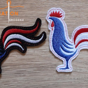 écusson patch Coq Français France Cocorico image 3