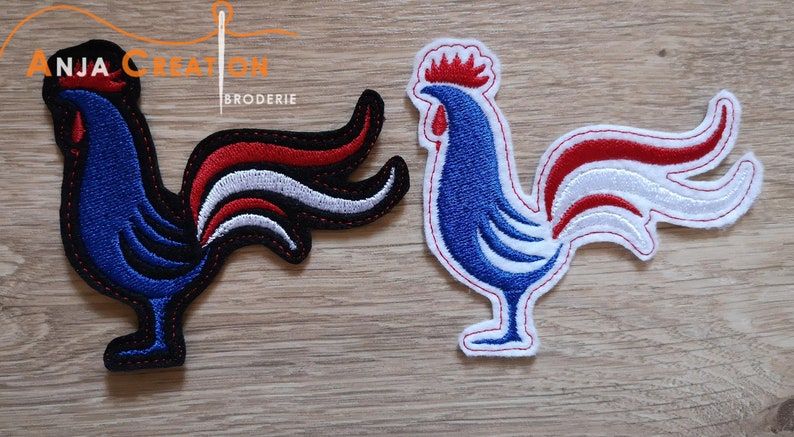 écusson patch Coq Français France Cocorico image 3