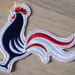 écusson patch Coq Français France Cocorico image 6