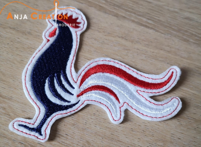 écusson patch Coq Français France Cocorico image 6