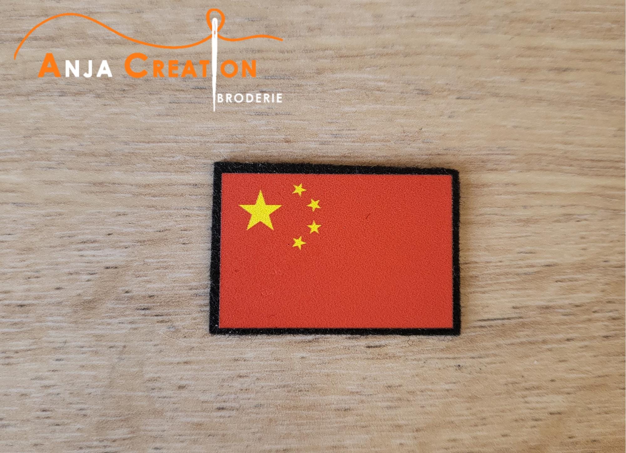 Toppa Tradizionale Cinese In Tessuto Con Ricamo A Farfalla Per - Foto 8