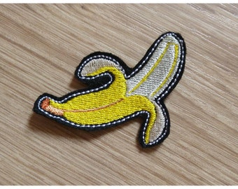 écusson Patch Thermocollant Banane Collection Pop Art