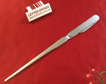 Desk /letter opener marked as shown made in Sheffield