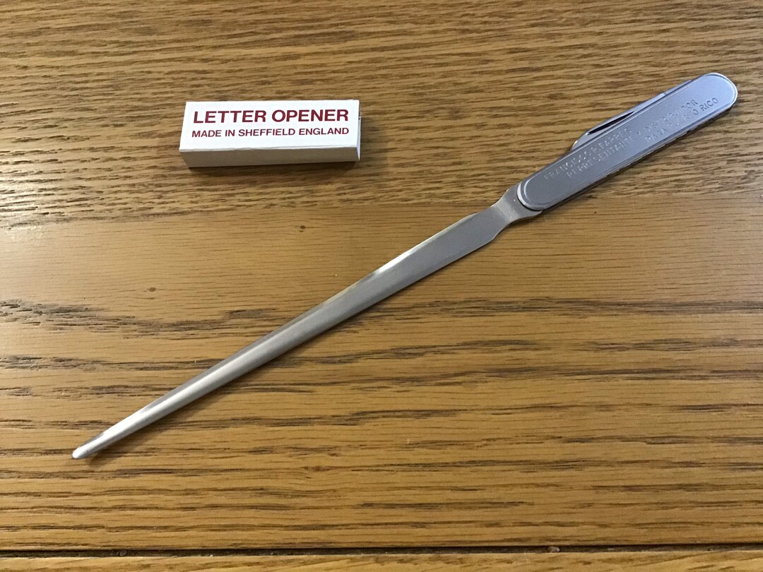 Desk/ Letter Opener Marked as Shown Etsy UK