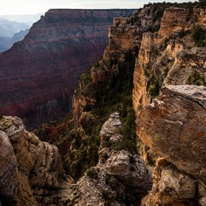 Foto di paesaggio - Rocce del Grand Canyon