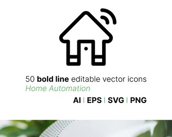 50 home automation icons