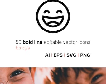 50 emoji icons