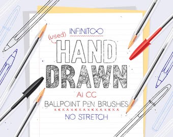 AI CC Infinito ballpoint pen brushes