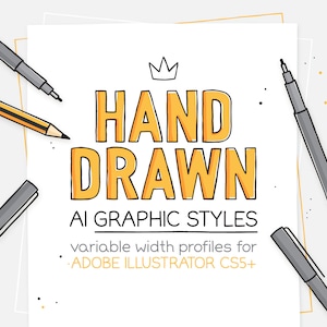 AI hand drawn styles & brushes