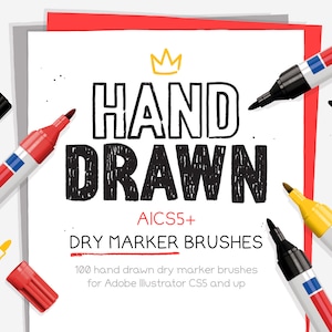 AI dry marker brushes