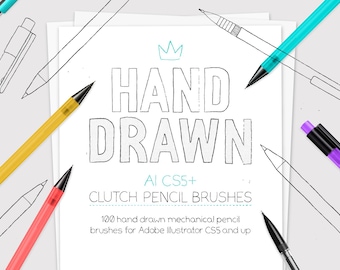 AI CS5+ mechanical pencil brushes