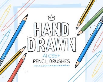 AI CS5+ pencil brushes