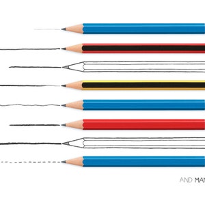 AI realistic pencil brushes image 3