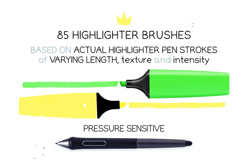 AI highlighter pen brushes image 2