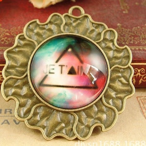 Wholesale 20pcs Antique Silver tone/Antque Bronze Round Base Setting Pendant Trays  -25mm Bezel Cabochon Settings - Pendant Tray Blanks