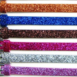 Wholesale 50pcs Adjustable Blank Glitter Powder Faux Leather - Etsy