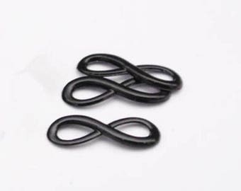 Wholesale 100pcs 8mmx23mm Infinity Connector  Charm/Finding,Bracelet Charm