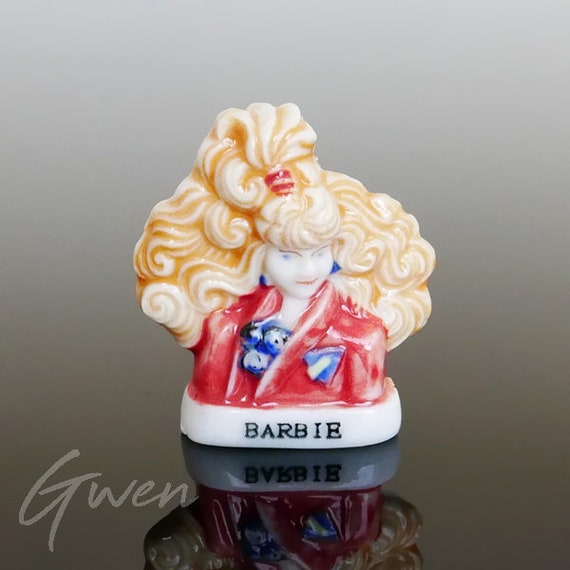 ceramic barbie doll