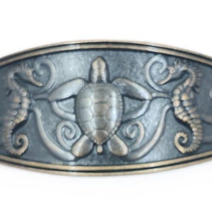 Nautical Seahorse Turtle Seashell Drawer Pull Ocean Coastal Beach Home Fish Kitchen Hardware Oil Rubbed Bronze Finish