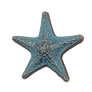 Starfish Cabinet Knob Door Drawer Pull Nautical Coastal Ocean Beach Home Kitchen Decor