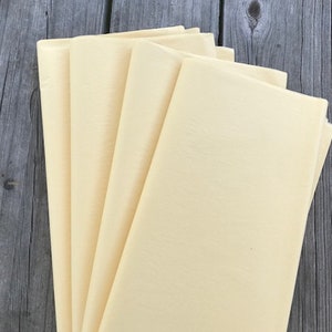 Tissue Paper / 24 Sheets French Vanilla Tissue Paper 20"x30"/Cream/Bulk Tissue Paper/Ivory Tissue Paper