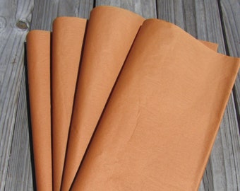 Tissue Paper / 48 Sheets Orange Tissue Paper 20"x30"/Bulk Premium Tissue Paper