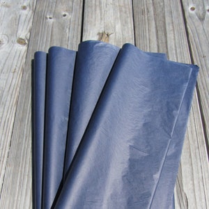 Tissue Paper / 48 Sheets Navy Blue Tissue Paper 20&quot;x30&quot;/Navy Blue Wedding/Navy Shower/Bulk Premium Tissue