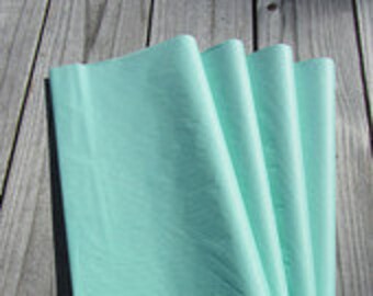Tissue Paper / 24 Sheets Cool Mint Tissue Paper 20"x30"/Mint Shower/Mint Wedding Decor