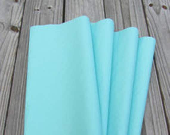 Tissue Paper / 24 Sheets Aqua Blue Tissue Paper 20x30/light Blue/bride &  Co./bulk Tissue Paper/aquamarine Tissue Paper 