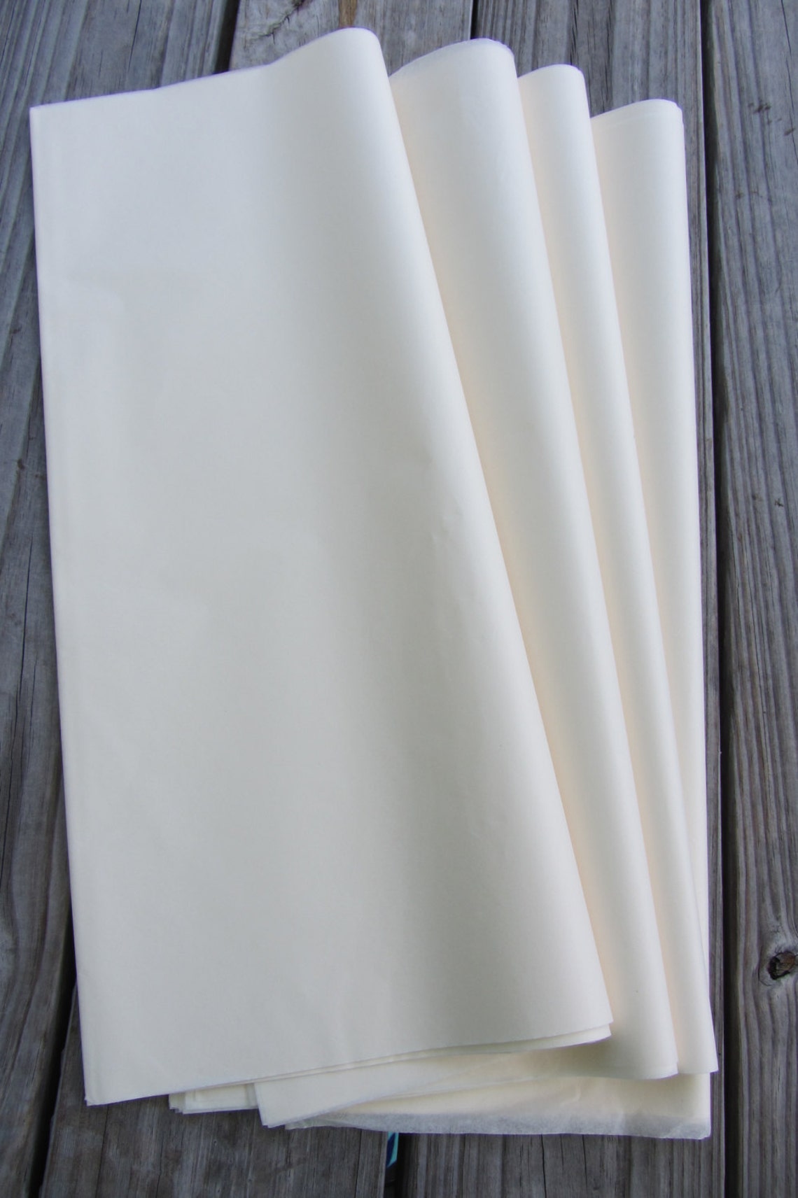 Ivory Tissue Paper 48 Sheets / Bulk Tissue Paper / Tissue Etsy