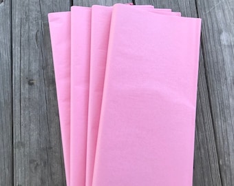 Dark PinkTissue Paper / Bulk Tissue Paper Pink 24 sheets / Premium Pink Tissue Paper / Pink Shower/Pink Wedding