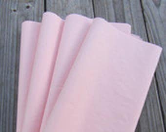 Bulk Tissue Paper / 24 Sheets Light Pink Tissue Paper 20"x30"/Light Pink Tissue Paper/Tissue Pom Paper/ Gift Tissue Paper