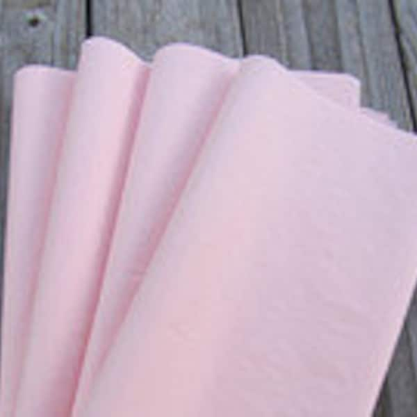 Bulk Tissue Paper / 24 Sheets Light Pink Tissue Paper 20"x30"/Light Pink Tissue Paper/Tissue Pom Paper/ Gift Tissue Paper