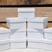 Artist Terri Smith reviewed 20 Pack White Gloss 3.5x3.5x2 Deep Jewelry Favor Boxes Square with Cotton Fill