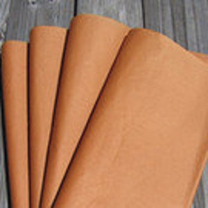 Burnt Orange Tissue Paper