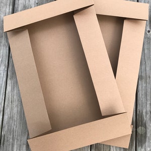 100 Pack 19x12x3 Large Kraft Apparel Boxes /Apparel Boxes/Gift Boxes/Two Piece Gift Box/Christmas boxes image 2