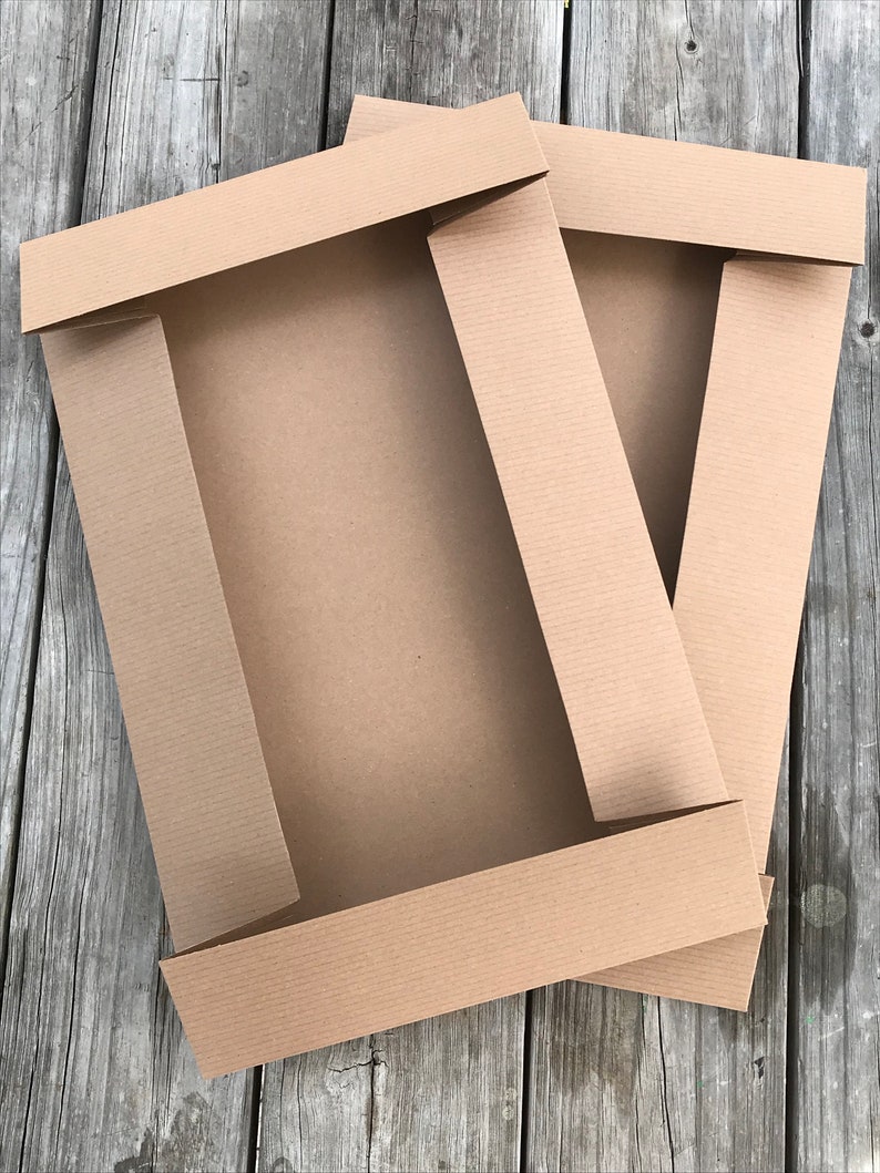 100 Pack 19x12x3 Large Kraft Apparel Boxes /Apparel Boxes/Gift Boxes/Two Piece Gift Box/Christmas boxes image 2