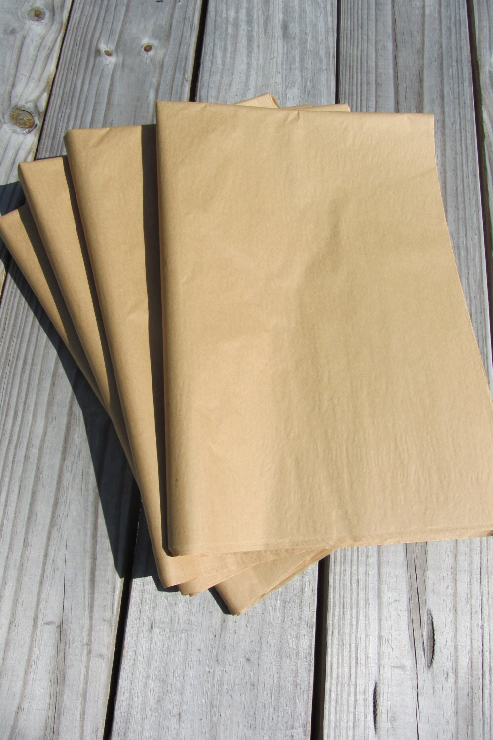Made in USA, Kraft Tissue Paper, 24 Sheets, 20 X 30 Inch, Eco Friendly  Sustainable Forestry Initiative, Quality 11 Lb Tissue, Free Shipping 