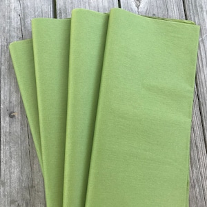 Green Tea Tissue Paper/Green 24 sheets/Premium Green Tissue Paper / Green Wedding